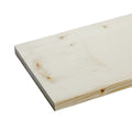 Klijuota eglės plokštė, obliuota, 120 × 30 × 1,8 cm – nuotrauka 1