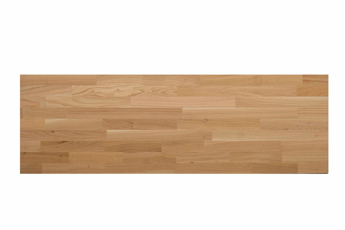 Klijuota ąžuolo plokštė, dygiuota, obliuota, 80 × 60 × 2 cm – nuotrauka 3
